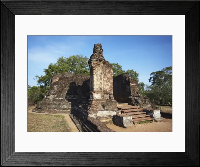 Framed Print : Potgul Vihara, Southern Ruins, Polonnaruwa, UNESCO World Heritage Site, North Central Province, Sri Lanka, Asia Framed Print : Potgul Vihara, Southern Ruins, Polonnaruwa, UNESCO World Heritage Site, North Central Province, Sri Lanka, Asia