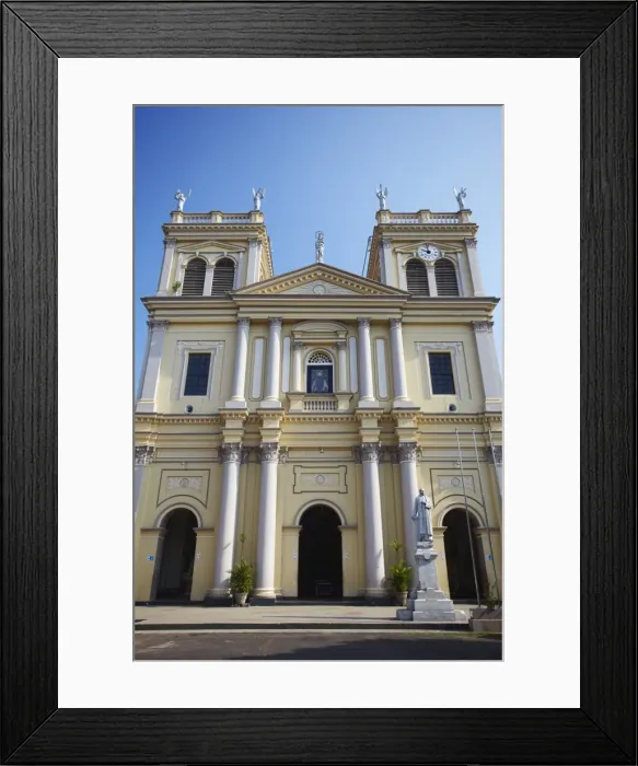 Framed Print : St. Marys Church, Negombo, Western Province, Sri Lanka, Asia
