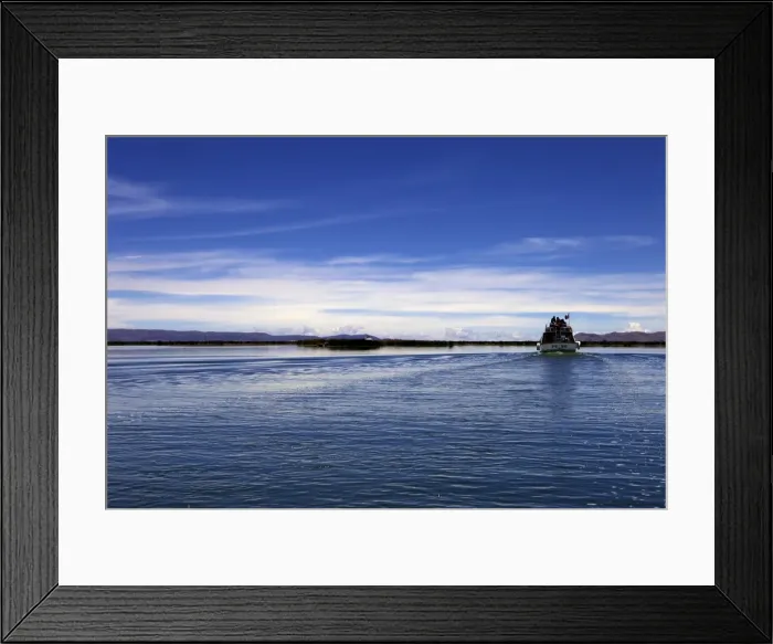 Framed Print : Boat on Lake Titicaca, peru, peruvian, south america, south american, latin america, latin american South America Framed Print : Boat on Lake Titicaca, peru, peruvian, south america, south american, latin america, latin american South America