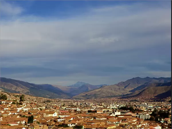 Cusco and mountains, peru, peruvian, south america, south american, latin america, latin american South America