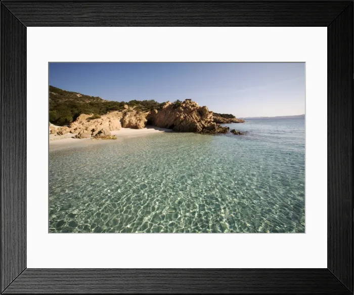 Framed Print : The island of Spargi, Maddalena Islands, La Maddalena National Park, Sardinia, Italy, Mediterranean, Europe Framed Print : The island of Spargi, Maddalena Islands, La Maddalena National Park, Sardinia, Italy, Mediterranean, Europe