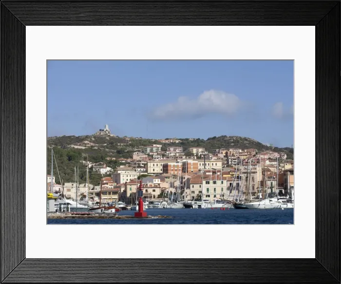 Framed Print : View of the port, La Maddalena, Maddalena Islands, Sardinia, Italy, Mediterranean, Europe Framed Print : View of the port, La Maddalena, Maddalena Islands, Sardinia, Italy, Mediterranean, Europe