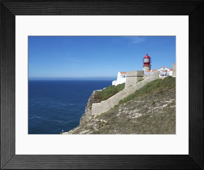 Framed Print : Cabo de Sao Vicente (Cape St. Vincent), Algarve, Portugal, Europe Framed Print : Cabo de Sao Vicente (Cape St. Vincent), Algarve, Portugal, Europe