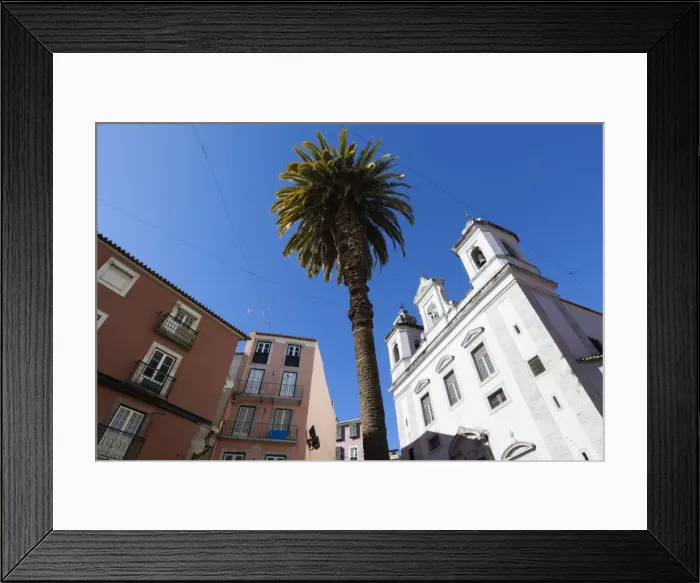 Framed Print : Igreja de Sao Miguel, Alfama, Lisbon, Portugal, Europe Framed Print : Igreja de Sao Miguel, Alfama, Lisbon, Portugal, Europe