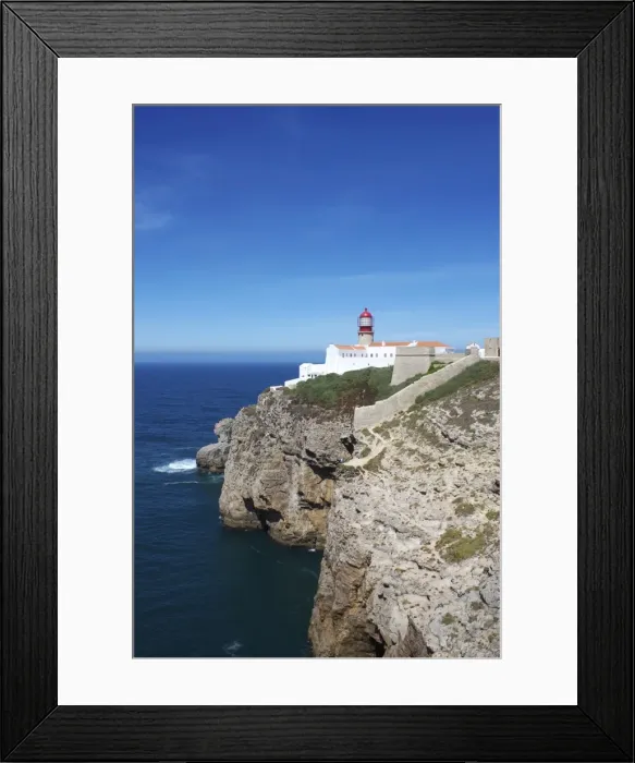 Framed Print : Cabo de Sao Vicente (Cape St. Vincent), Algarve, Portugal, Europe Framed Print : Cabo de Sao Vicente (Cape St. Vincent), Algarve, Portugal, Europe