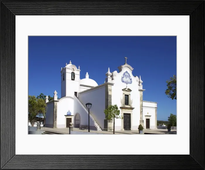 Framed Print : San Lauraenco Church, Almancil, Algarve, Portugal, Europe Framed Print : San Lauraenco Church, Almancil, Algarve, Portugal, Europe