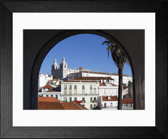 Framed Print : Sao Vicente de Fora church, Alfama, Lisbon, Portugal, Europe Framed Print : Sao Vicente de Fora church, Alfama, Lisbon, Portugal, Europe