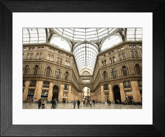 Framed Print : Low angle view of the interior of the Galleria Umberto I, Naples, Campania, Italy, Europe Framed Print : Low angle view of the interior of the Galleria Umberto I, Naples, Campania, Italy, Europe