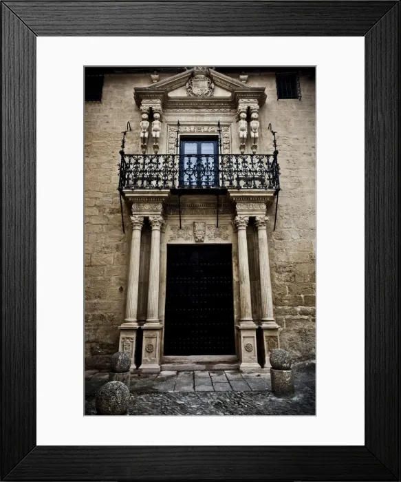Framed Print : Elaborate doorway, Ronda, Andalucia, Spain, Europe Framed Print : Elaborate doorway, Ronda, Andalucia, Spain, Europe