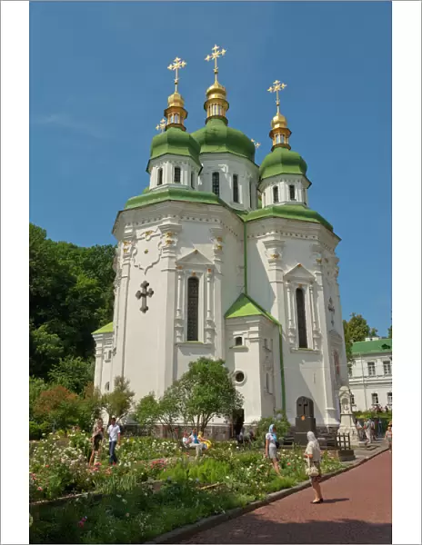 Vydubychi Monastery, Kiev, Ukraine, Europe