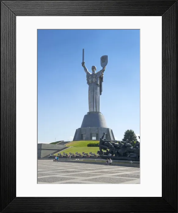 Framed Print : Motherland Statue (Rodina Mat), Kiev, Ukraine, Europe
