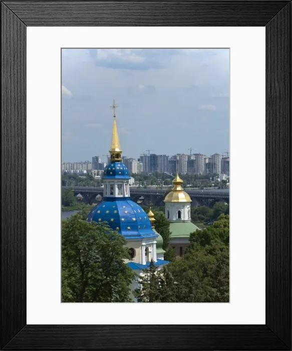 Framed Print : Vydubychi Monastery, Kiev, Ukraine, Europe Framed Print : Vydubychi Monastery, Kiev, Ukraine, Europe