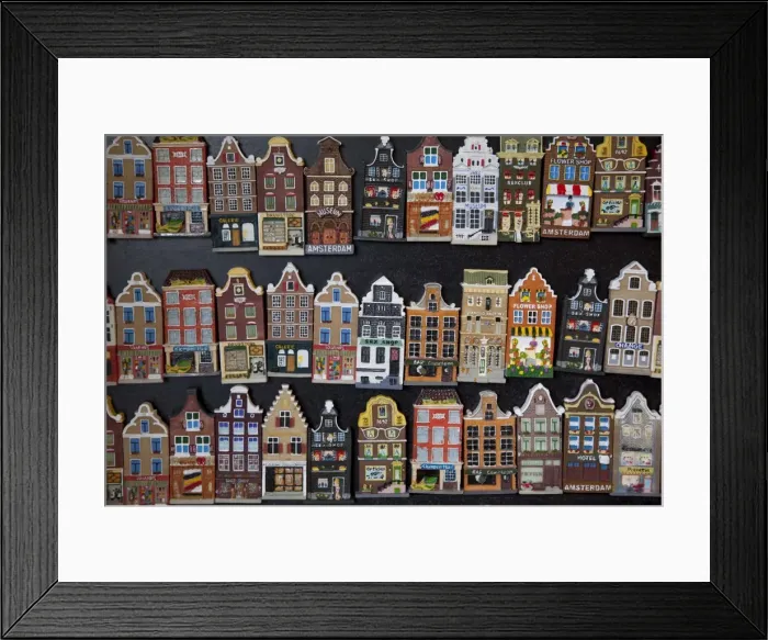 Framed Print : Souvenirs, Amsterdam, Holland, Europe Framed Print : Souvenirs, Amsterdam, Holland, Europe