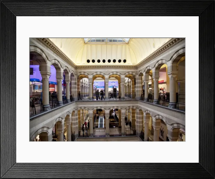 Framed Print : Interior, Magna Plaza Shopping Centre, Amsterdam, Holland. Europe Framed Print : Interior, Magna Plaza Shopping Centre, Amsterdam, Holland. Europe