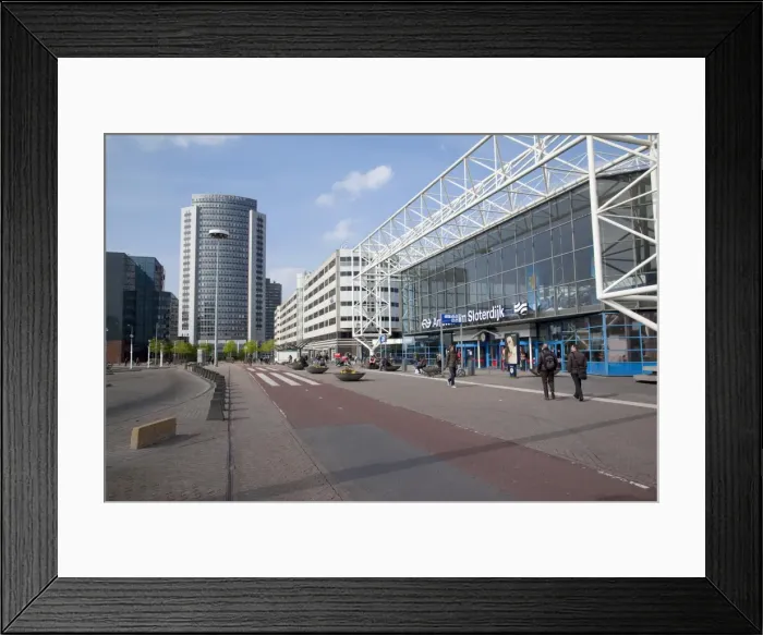 Framed Print : Amsterdam Sloterdijk Station, Amsterdam, Holland, Europe Framed Print : Amsterdam Sloterdijk Station, Amsterdam, Holland, Europe