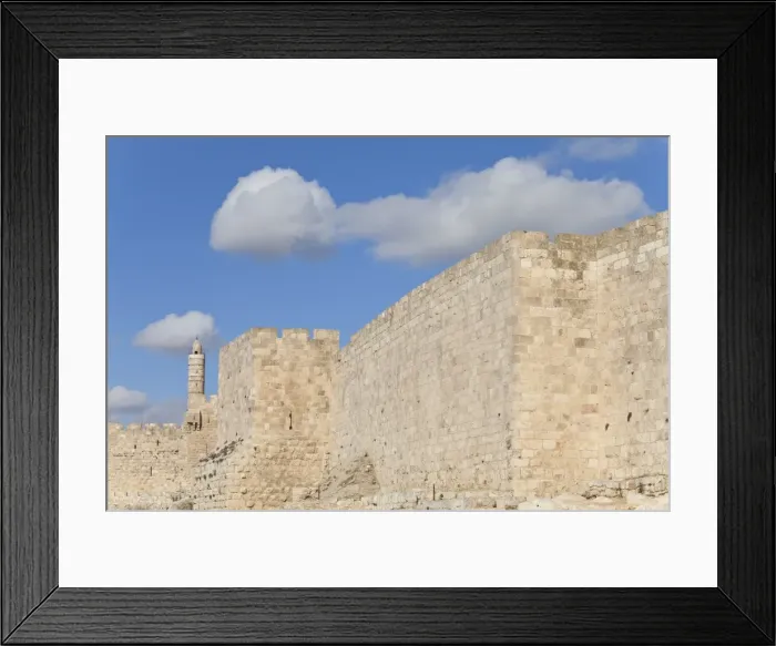 Framed Print : Citadel (Tower of David), Old City Walls, UNESCO World Heritage Site, Jerusalem, Israel, Middle East Framed Print : Citadel (Tower of David), Old City Walls, UNESCO World Heritage Site, Jerusalem, Israel, Middle East