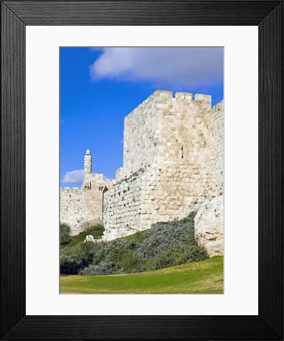 Framed Print : Citadel (Tower of David), Old City Walls, UNESCO World Heritage Site, Jerusalem, Israel, Middle East Framed Print : Citadel (Tower of David), Old City Walls, UNESCO World Heritage Site, Jerusalem, Israel, Middle East