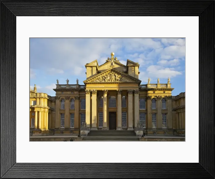 Framed Print : Main entrance, Blenheim Palace, UNESCO World Heritage Site, Woodstock, Oxfordshire, England, United Kingdom, Europe Framed Print : Main entrance, Blenheim Palace, UNESCO World Heritage Site, Woodstock, Oxfordshire, England, United Kingdom, Europe