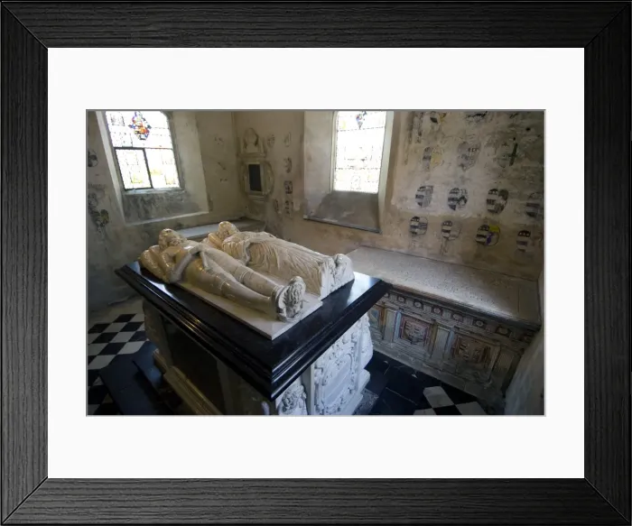 Framed Print : Tombs and effigies of the Hungerford Family, inside the chapel of the 14th century Farleigh Hungerford Castle, Somerset, England, United Kingdom, Europe Framed Print : Tombs and effigies of the Hungerford Family, inside the chapel of the 14th century Farleigh Hungerford Castle, Somerset, England, United Kingdom, Europe