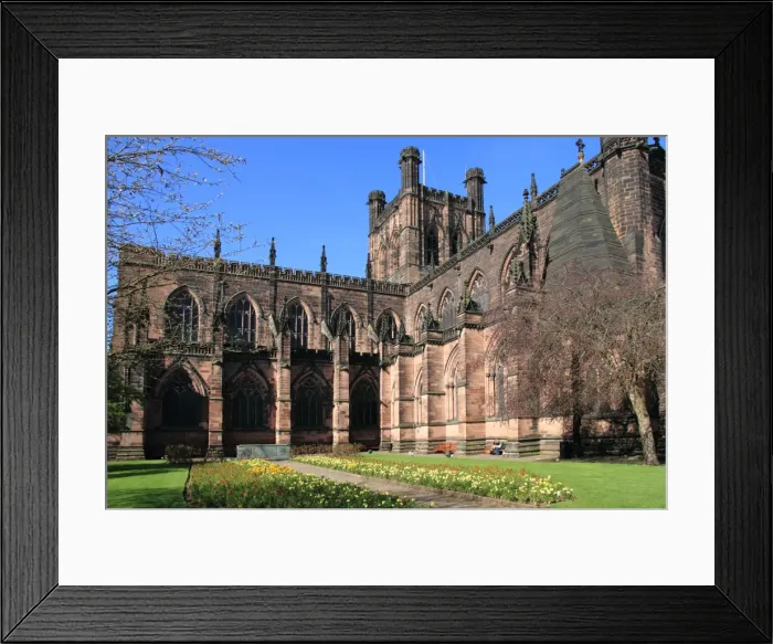 Framed Print : Cathedral, Chester, Cheshire, England, United Kingdom, Europe Framed Print : Cathedral, Chester, Cheshire, England, United Kingdom, Europe