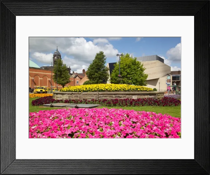 Framed Print : Derby in Bloom, Derby, Derbyshire, England, United Kingdom, Europe Framed Print : Derby in Bloom, Derby, Derbyshire, England, United Kingdom, Europe