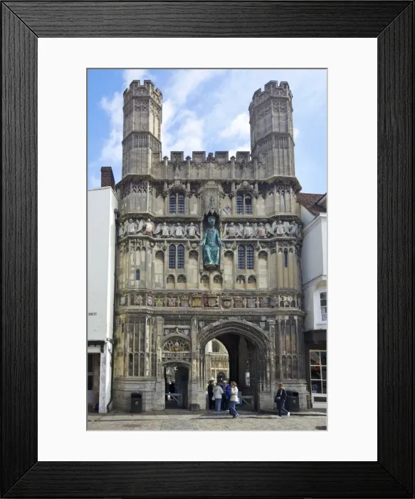Framed Print : Christchurch Gate, Canterbury, Kent, England, United Kingdom, Europe Framed Print : Christchurch Gate, Canterbury, Kent, England, United Kingdom, Europe