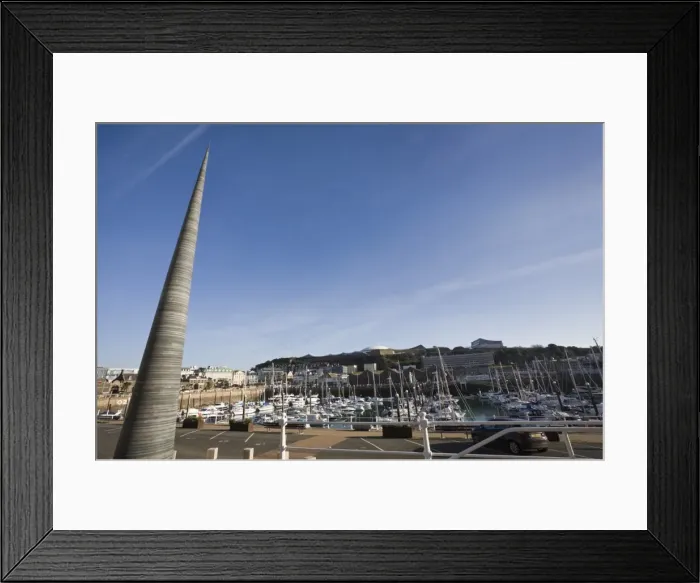 Framed Print : Jubilee Needle, Albert Harbour, St. Helier, Jersey, Channel Islands, United Kingdom, Europe Framed Print : Jubilee Needle, Albert Harbour, St. Helier, Jersey, Channel Islands, United Kingdom, Europe