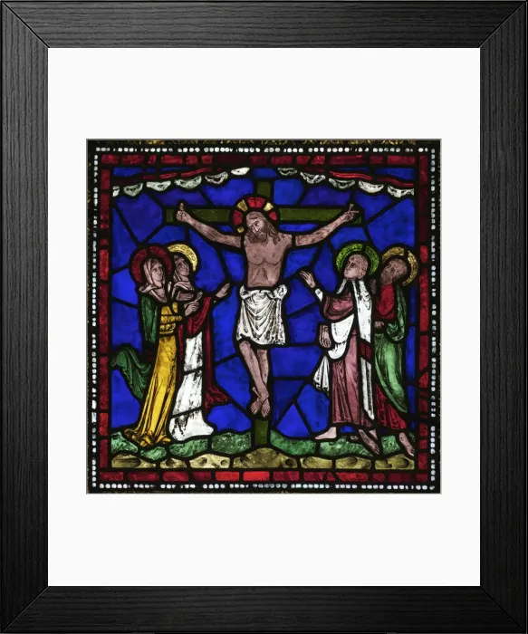 Framed Print : Medieval stained glass of The Crucifixion, Corona Redemption Window, East End, Corona I, Canterbury Cathedral, UNESCO World Heritage Site, Canterbury, Kent, England, United Kingdom, Europe Framed Print : Medieval stained glass of The Crucifixion, Corona Redemption Window, East End, Corona I, Canterbury Cathedral, UNESCO World Heritage Site, Canterbury, Kent, England, United Kingdom, Europe