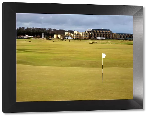 Eighteenth Green at The Old Course, St. Andrews, Fife, Scotland, United Kingdom, Europe