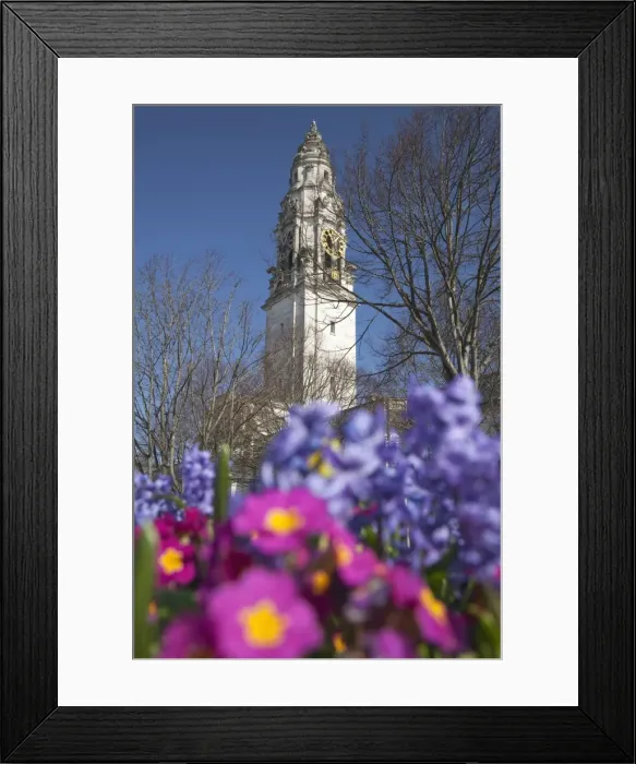 Framed Print : City Hall in Civic Centre, Cardiff, Wales, United Kingdom, Europe Framed Print : City Hall in Civic Centre, Cardiff, Wales, United Kingdom, Europe