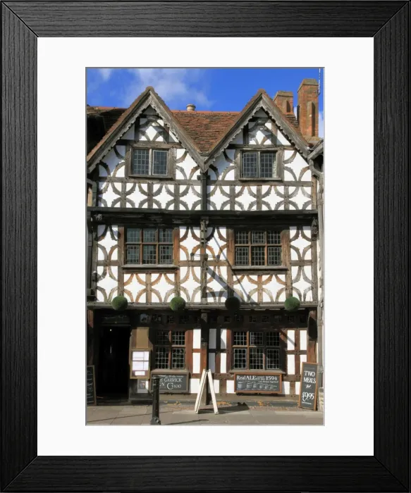 Framed Print : Garrick Inn, Stratford-upon-Avon, Warwickshire, England, United Kingdom, Europe Framed Print : Garrick Inn, Stratford-upon-Avon, Warwickshire, England, United Kingdom, Europe