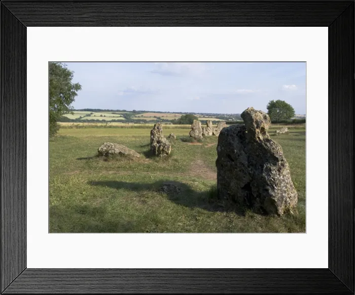 Framed Print : Rollright Stones, a Neolithic standing stone circle dating from around 2500BC, on the Oxfordshire Warwickshire border, England, United Kingdom, Europe Framed Print : Rollright Stones, a Neolithic standing stone circle dating from around 2500BC, on the Oxfordshire Warwickshire border, England, United Kingdom, Europe
