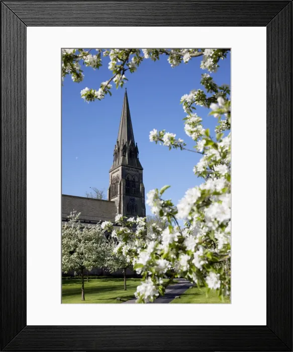 Framed Print : Edensor Parish Church, Chatsworth Estate, Derbyshire, England, United Kingdom, Europe Framed Print : Edensor Parish Church, Chatsworth Estate, Derbyshire, England, United Kingdom, Europe