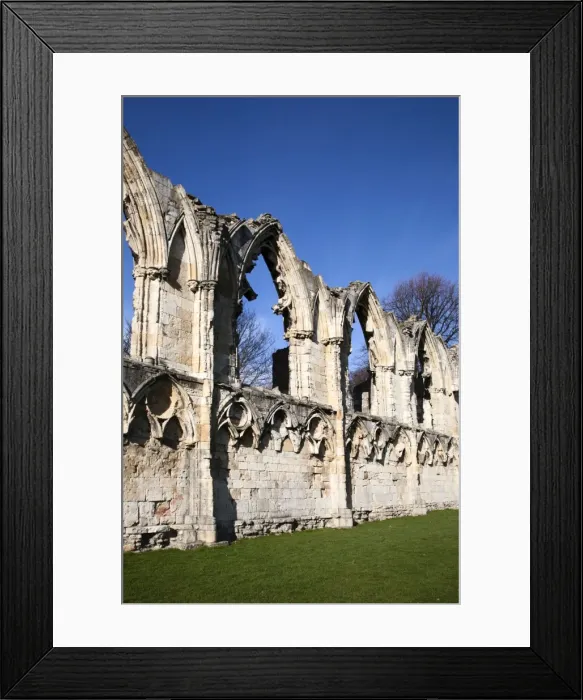 Framed Print : St Marys Abbey, Museum Gardens, York, Yorkshire, England Framed Print : St Marys Abbey, Museum Gardens, York, Yorkshire, England