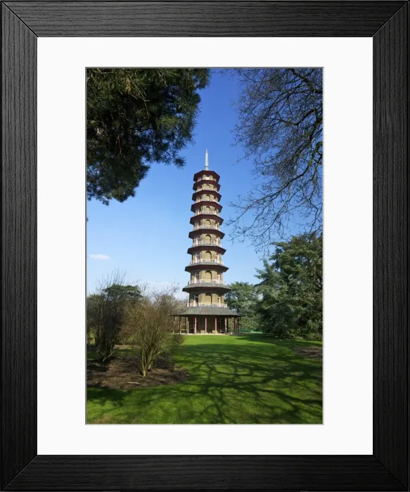 Framed Print : Japanese Pagoda, Royal Botanic Gardens, Kew, UNESCO World Heritage Site, London, England, United Kingdom, Europe Framed Print : Japanese Pagoda, Royal Botanic Gardens, Kew, UNESCO World Heritage Site, London, England, United Kingdom, Europe