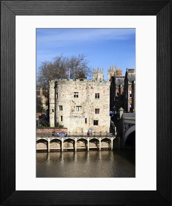 Framed Print : Lendal Tower, York, Yorkshire, England Framed Print : Lendal Tower, York, Yorkshire, England