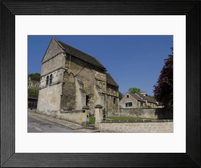 Framed Print : The Saxon Church of St. Lawrence built between 705 and 921AD, Bradford on Avon, Wiltshire, England, United Kingdom, Europe Framed Print : The Saxon Church of St. Lawrence built between 705 and 921AD, Bradford on Avon, Wiltshire, England, United Kingdom, Europe
