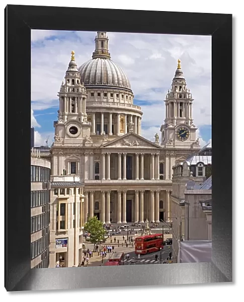 St. Pauls Cathedral designed by Sir Christopher Wren, London, England, United Kingdom, Europe