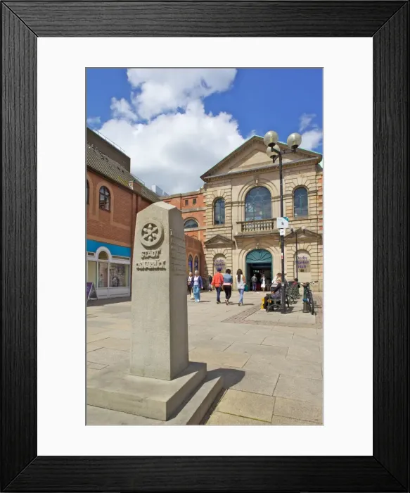 Framed Print : Market Hall Entrance, Derby, Derbyshire, England, United Kingdom, Europe Framed Print : Market Hall Entrance, Derby, Derbyshire, England, United Kingdom, Europe