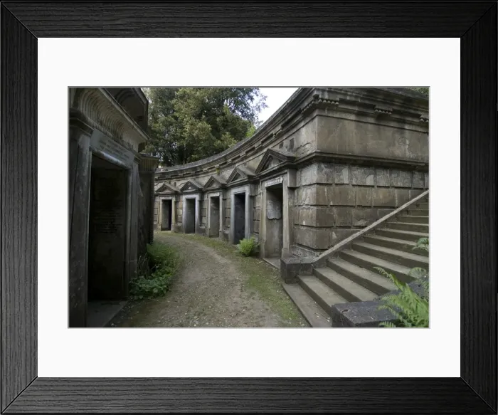 Framed Print : Egyptian Avenue, Highgate Cemetery West, Highgate, London, England, United Kingdom, Europe Framed Print : Egyptian Avenue, Highgate Cemetery West, Highgate, London, England, United Kingdom, Europe