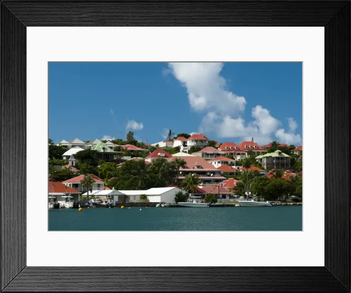 Framed Print : Gustavia, Saint Barthelemy, West Indies, Caribbean, Central America Framed Print : Gustavia, Saint Barthelemy, West Indies, Caribbean, Central America
