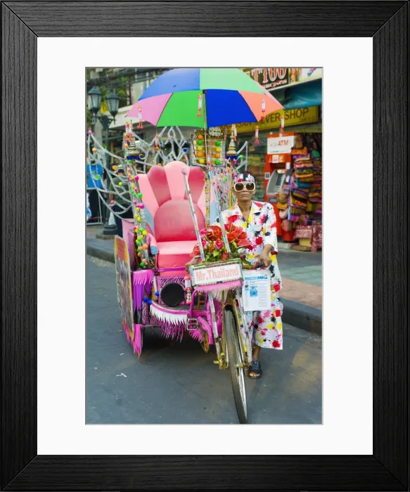Framed Print : Mr. Thailand, Khaosan Road, Bangkok, Thailand, Southeast Asia, Asia Framed Print : Mr. Thailand, Khaosan Road, Bangkok, Thailand, Southeast Asia, Asia