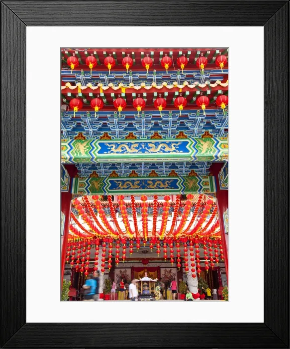 Framed Print : Thean Hou Chinese Temple, Kuala Lumpur, Malaysia, Southeast Asia, Asia