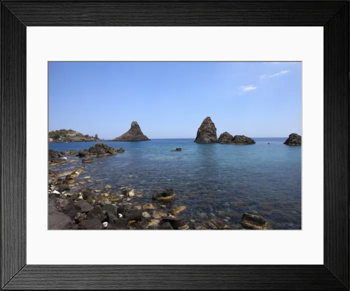 Framed Print : Faraglioni, Acitrezza, Catania Province, Sicily, Italy, Mediterranean, Europe Framed Print : Faraglioni, Acitrezza, Catania Province, Sicily, Italy, Mediterranean, Europe