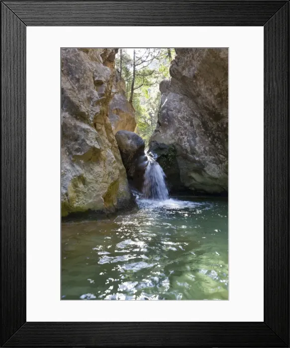 Framed Print : Potami waterfalls, near Karlovassi, Samos, Aegean Islands, Greece Framed Print : Potami waterfalls, near Karlovassi, Samos, Aegean Islands, Greece