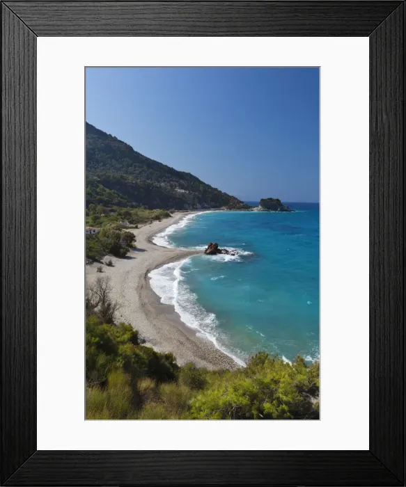 Framed Print : Potami beach, near Karlovassi, Samos, Aegean Islands, Greece, Europe Framed Print : Potami beach, near Karlovassi, Samos, Aegean Islands, Greece, Europe