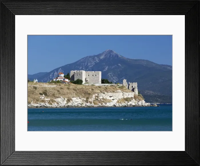 Framed Print : Pythagorion Byzantine castle, Pythagorion, Samos, Aegean Islands, Greece, Europe Framed Print : Pythagorion Byzantine castle, Pythagorion, Samos, Aegean Islands, Greece, Europe