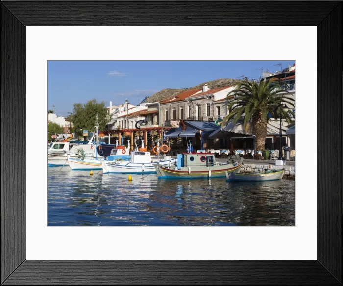 Framed Print : Harbour view, Pythagorion, Samos, Aegean Islands, Greece Framed Print : Harbour view, Pythagorion, Samos, Aegean Islands, Greece