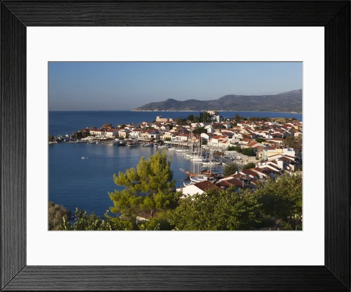 Framed Print : Harbour view, Pythagorion, Samos, Aegean Islands, Greece Framed Print : Harbour view, Pythagorion, Samos, Aegean Islands, Greece