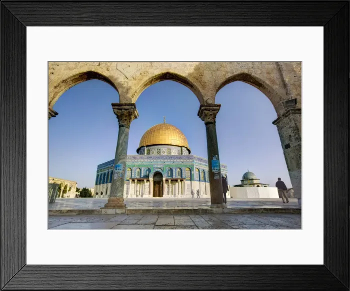 Framed Print : Dome of the Rock, Temple Mount, Old City, UNESCO World Heritage Site, Jerusalem, Israel, Middle East Framed Print : Dome of the Rock, Temple Mount, Old City, UNESCO World Heritage Site, Jerusalem, Israel, Middle East